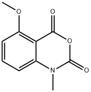 3-メトキシ-N-メチルイサト酸無水物 化学構造式