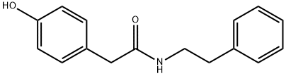 BenzeneacetaMide, 4-hydroxy-N-(2-phenylethyl)- 结构式