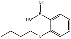 2-BUTOXYPHENYLBORONIC ACID Structure