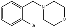 4-(2-溴苯甲基)吗啉,91130-51-7,结构式