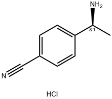 (S)-4-(1-AMinoethyl)benzonitrile HCl Structure