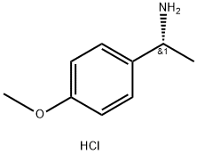 (R)-(+)-1-(4-METHOXYPHENYL)ETHYLAMINE-HCl Struktur