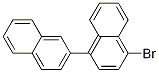1-broMo-4-(naphthalen-2-yl)naphthalene Structure