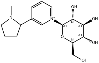 Nicotine N-D-Glucoside Struktur