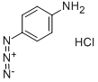 4-叠氮苯胺盐酸盐 结构式