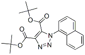 1-(Naphthalen-1-yl)-1H-1,2,3-triazole-4,5-dicarboxylic acid di-tert-butyl ester Struktur