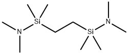 1,2-ビス[(ジメチルアミノ)ジメチルシリル]エタン 化学構造式