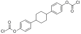4,4`-亚环己基二苯酚二氯甲酸酯, 91174-67-3, 结构式