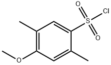2,5-Dimethyl-4-methoxybenzenesulfonylchloride Struktur