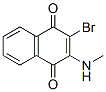 1,4-Naphthalenedione, 2-bromo-3-(methylamino)- Structure