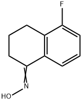 (E)-5-fluoro-3,4-dihydronaphthalen-1(2H)-one oxiMe Struktur