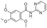 BENZAMIDE, 2,4,5-TRIMETHOXY-N-2-PYRIMIDINYL- 结构式