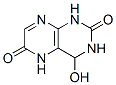 2,6-Pteridinedione,1,3,4,5-tetrahydro-4-hydroxy-(7CI) Struktur