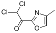 Ethanone, 2,2-dichloro-1-(4-methyl-2-oxazolyl)- (9CI) Structure