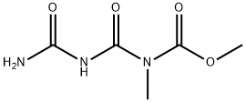 Allophanic  acid,  4-carbamoyl-2-methyl-,  methyl  ester  (7CI) Structure