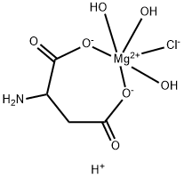 盐酸天门冬氨酸镁水合物, 91198-22-0, 结构式