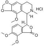 塩酸ノスカピン 化学構造式