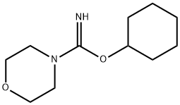 cyclohexyloxy-morpholin-4-yl-methanimine Structure