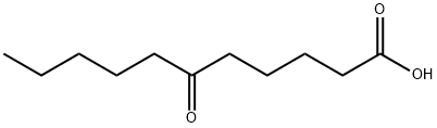 6-オキソウンデカン酸 化学構造式