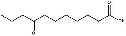 8-オキソウンデカン酸 化学構造式