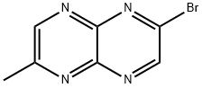 2-Bromo-6-methylpyrazino[2,3-b]pyrazine Structure