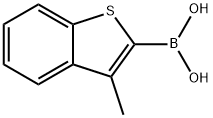 3-Methyl-benzo[b]thiophene-2-boronic acid 结构式