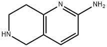 5,6,7,8-tetrahydro-1,6-naphthyridin-2-amine Struktur