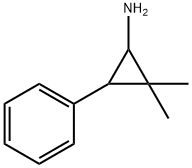 Cyclopropylamine,  2,2-dimethyl-3-phenyl-  (7CI) 结构式