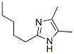 1H-Imidazole,  4,5-dimethyl-2-pentyl- 结构式