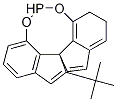 Diindeno[7,1-de:1',7'-fg][1,3,2]dioxaphosphocin,5-(1,1-dimethylethyl)-10,11,12,13-tetrahydro-, (11aS)- Structure