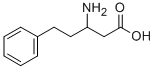 3-AMINO-5-PHENYL-PENTANOIC ACID Structure