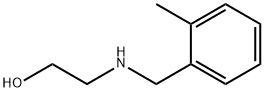 2-[(2-メチルベンジル)アミノ]エタノール 化学構造式