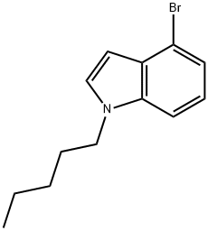 4-bromo-1-pentyl-1H-indole Structure
