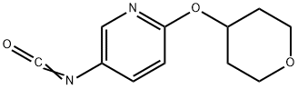2-(Tetrahydropyran-4-yloxy)pyridin-5-yl isocyanate Structure