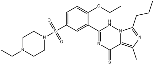 THIOVARDENAFIL, 912576-24-0, 结构式