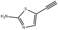 5-乙炔基噻唑-2-胺, 912639-82-8, 结构式