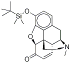 3-(tert-ButyldiMethylsilyl)Morphinone Structure