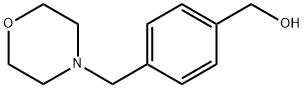 [4-(吗啉甲基)苯基]甲醇 结构式
