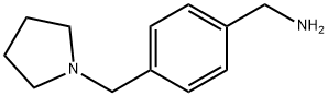 4-(PYRROLIDIN-1-YLMETHYL)BENZYLAMINE Struktur