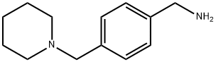 [4-(哌啶基甲基)苯基]甲胺, 91271-81-7, 结构式