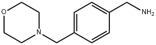 4-(モルホリノメチル)ベンジルアミン 化学構造式