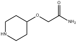 2-(PIPERIDIN-4-YLOXY)ACETAMIDE Structure