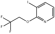 3-IODO-2-(2,2,2-TRIFLUORO-ETHOXY)-PYRIDINE Struktur