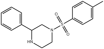 3-PHENYL-1-(TOLUENE-4-SULFONYL)-PIPERAZINE, 912763-26-9, 结构式