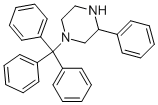 3-PHENYL-1-TRITYL-PIPERAZINE Structure
