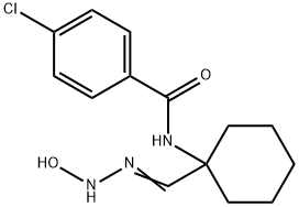4-CHLORO-N-[1-(N-HYDROXYCARBAMIMIDOYL)-CYCLOHEXYL]-BENZAMIDE Structure