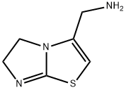 (5,6-ジヒドロイミダゾ[2,1-B][1,3]チアゾール-3-イルメチル)アミン 化学構造式