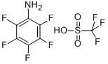 五氟苯胺三氟甲烷磺酸盐, 912823-79-1, 结构式