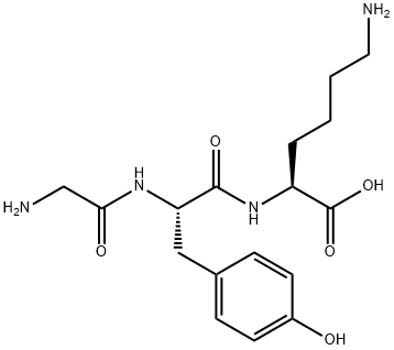 glycyl-tyrosyl-lysine Structure