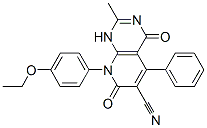 912966-14-4 Pyrido[2,3-d]pyrimidine-6-carbonitrile,  8-(4-ethoxyphenyl)-1,4,7,8-tetrahydro-2-methyl-4,7-dioxo-5-phenyl-  (9CI)